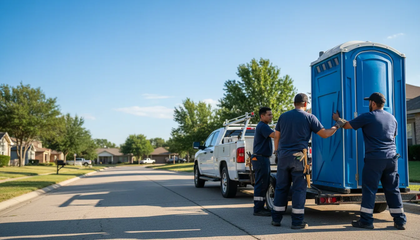 Portable Toilet Rental in Munford, AL near me